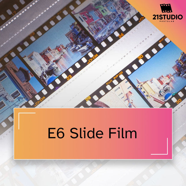 E6 Slide film processing banner