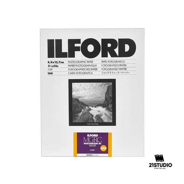 Ilford Multigrade V RC Deluxe Satin 190gsm 24x30.5 10Shee (10 sheets) ILFORD