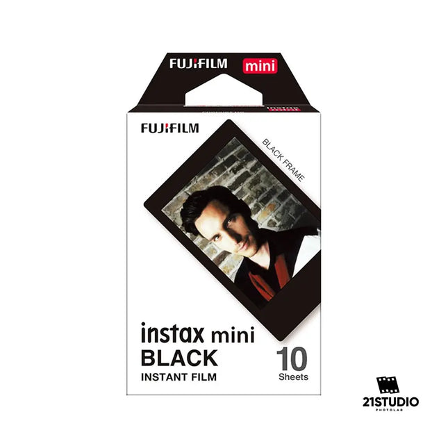 Instax Mini Film Black Frame Fujifilm