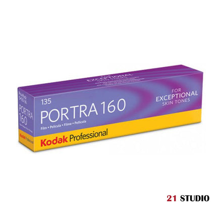KODAK PORTRA 160 | 35mm Film 36 Exposures (5 PACK) - 21STUDIO PHOTOLAB