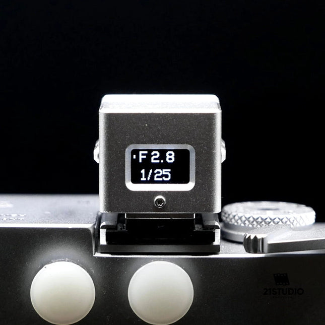 Keks KMQ Compact Light Meter For Film Cameras Back Display (Chrome) KEKS