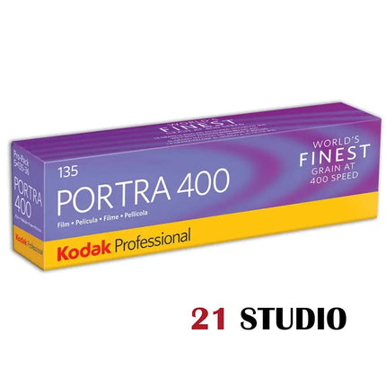 Kodak Portra 400 | 35mm Film (135-36) 36 Exposures (5 Pack) - 21STUDIO PHOTOLAB