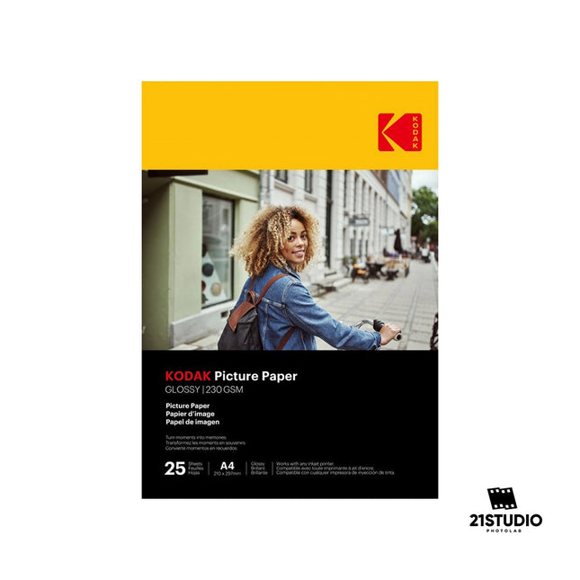 Kodak Picture Paper Gloss A4 (25) 21STUDIO PHOTOLAB
