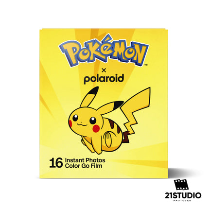 Polaroid Go Color Film – Pokémon Pikachu Edition – Double Pack 21STUDIO PHOTOLAB