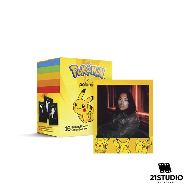 Polaroid Go Color Film – Pokémon Pikachu Edition – Double Pack 21STUDIO PHOTOLAB
