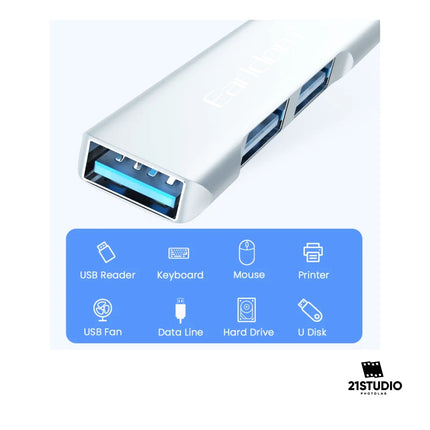 EARLDOM 3IN1 USB C HUB 21 Studio