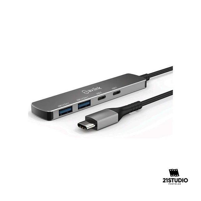 4 Port USB CTO USB c and usb AV LINK