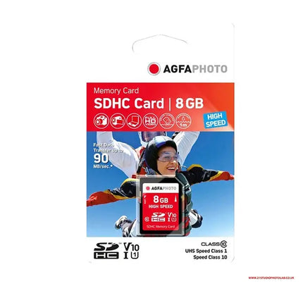 AGFAPHOTO 8GB SDHC USH-1 CLASS 10 AGFAPHOTO