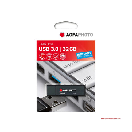 AGFAPHOTO USB 3.0 32GB BLACK AGFAPHOTO