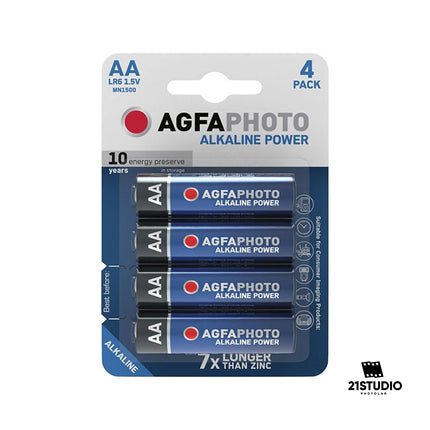 AGFAPHOTO ALKALINE POWER AA (4 PACK)