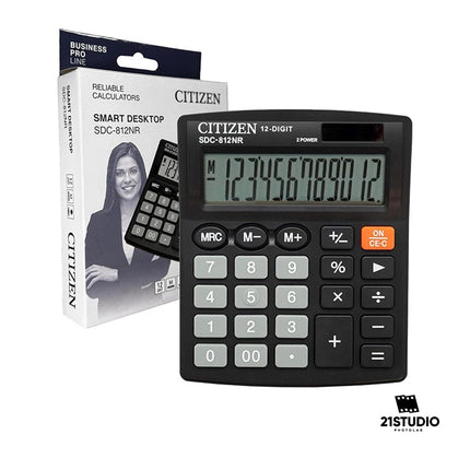 Black Desk Calculator | Smart Desk Calculator | 21STUDIO PHOTOLAB