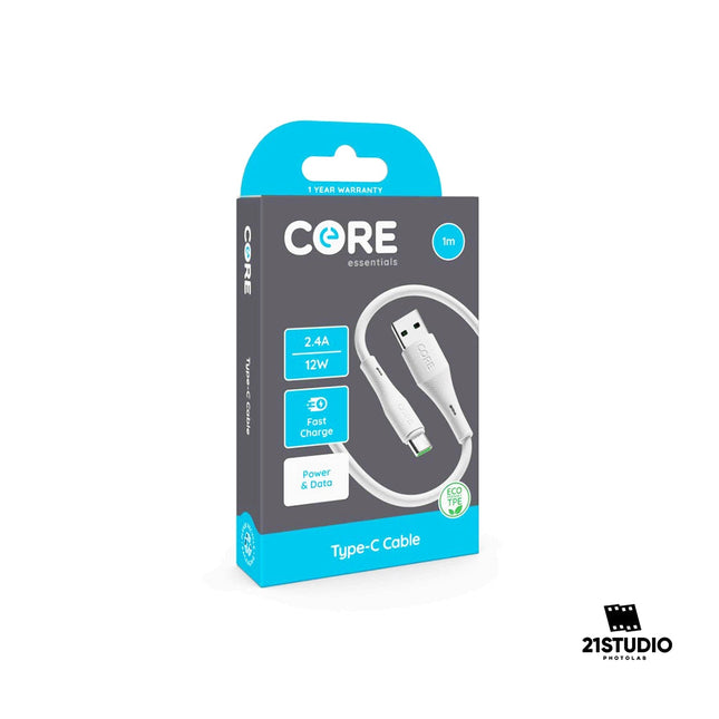 CORE USB C CABLE 1M FAST CHARGE CORE