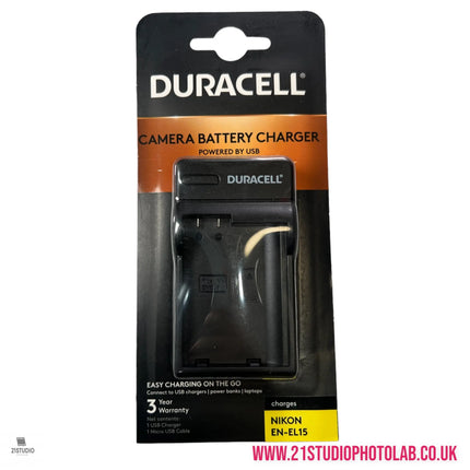 DURACELL USB CHARGER NIKON ENEL15 Duracell