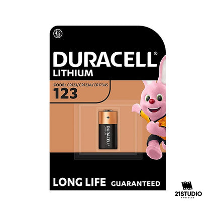 DURACELL DL 123A ULTRA LITHIUM CODE CR123/CR123A/CR17345