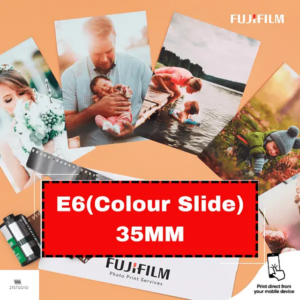 E6 (COLOUR SLIDE)35mm FILM PROCESSING by POST 21STUDIO PHOTOLAB