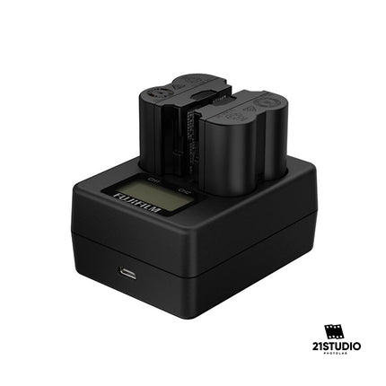 FUJI DUAL BATTERY CHARGER BC-W235 FOR X-T4