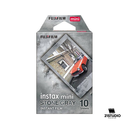 Fujifilm Instax Mini Film Stone Gray (10 Shots) 21 Studio