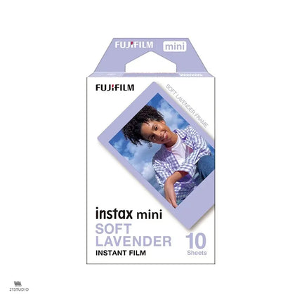 Instax Mini  Film Soft Lavender 10 Sheet 21STUDIO PHOTOLAB