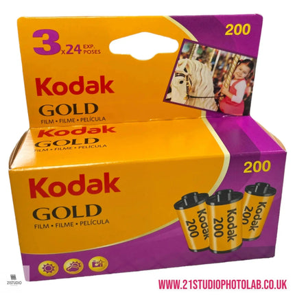 Kodak Gold 200 - 35mm Film - 21STUDIO PHOTOLAB