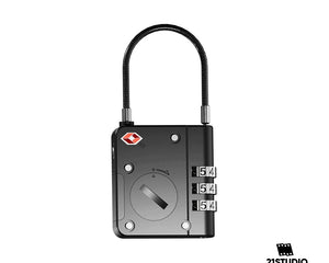 KeySmart Find My Lock Black Smartlock
