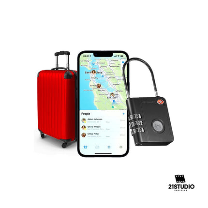 KeySmart Find My Lock Black Smartlock
