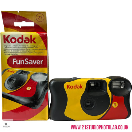 Kodak Fun Saver Single Use Camera 27 Exposures kodak