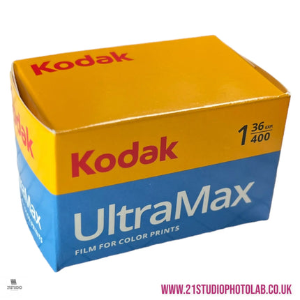 Kodak Ultra Max GC Film 400 135 36 Exposures Boxed - 21STUDIO PHOTOLAB