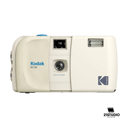 Kodak EC35 Film Camera Vanilla White KODAK