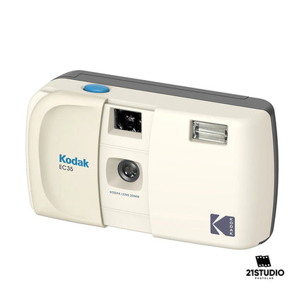 Kodak EC35 Film Camera Vanilla White KODAK