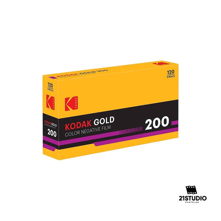 Kodak Eastman Gold 200 120 Colour Film (5 Pack) 21STUDIO PHOTOLAB