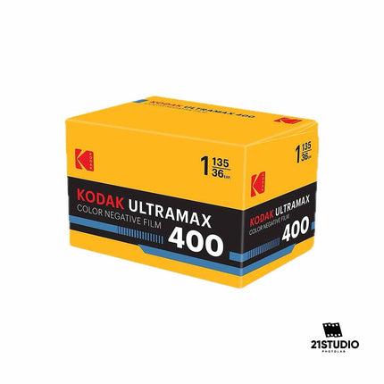 Kodak Eastman UltraMax 400 35mm Colour Film 36Exp 21STUDIO PHOTOLAB