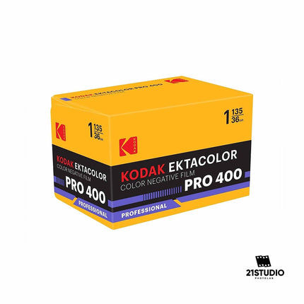 Kodak Ektacolor Pro 400 35mm Colour Film 36 Exp 21STUDIO PHOTOLAB