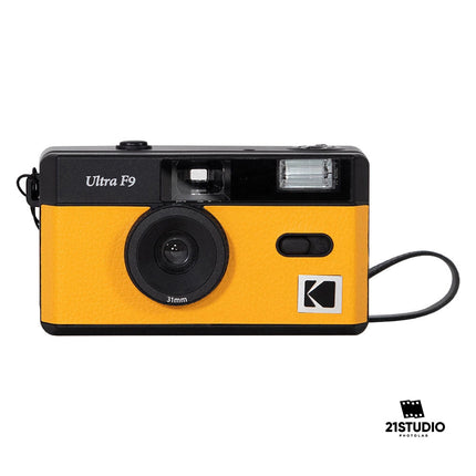 Kodak Ultra F9 35mm Film Camera Yellow / Black kodak