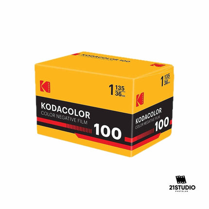 Kodak Kodacolor 100 35mm Colour Film 36 Exp 21STUDIO PHOTOLAB