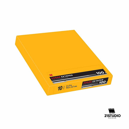 Kodak Professional Ektapan 100 B&W Sheet Film 4x5" (10 Sheets) 21STUDIO PHOTOLAB