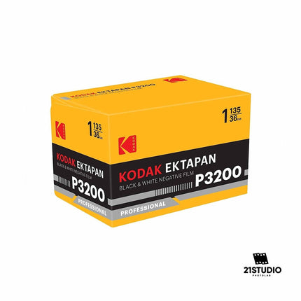 KODAK PROFESSIONAL EKTAPAN P3200 35MM B&W FILM 36 21STUDIO PHOTOLAB
