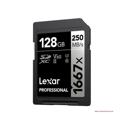 LEXAR 128GB UHS-II SDXC 1667X PRO Lexar