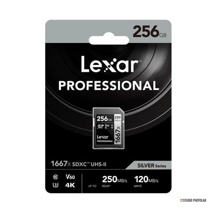 LEXAR 256GB UHS11 SDXC 1667XPRO Lexar