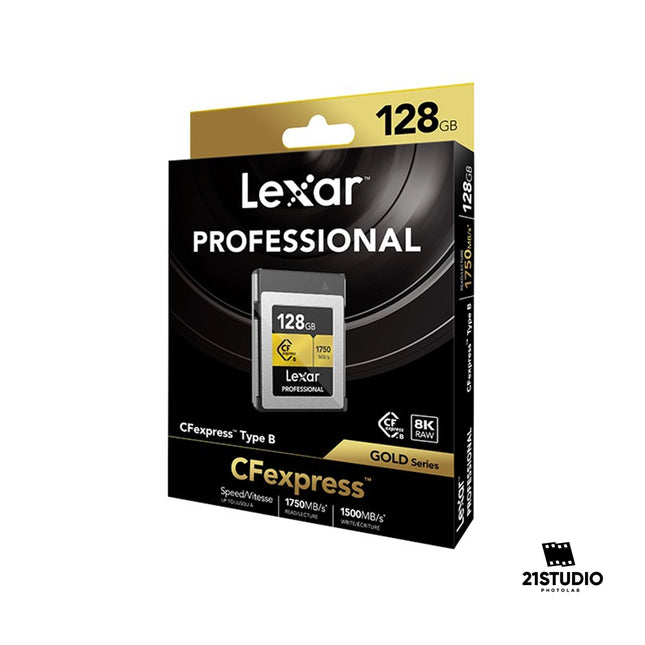 LEXAR 128GB CFEXPRESS PRO GOLD TYPE -B