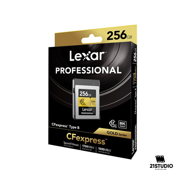 LEXAR 256GB CFEXPRESS PRO GOLD TYPE-B