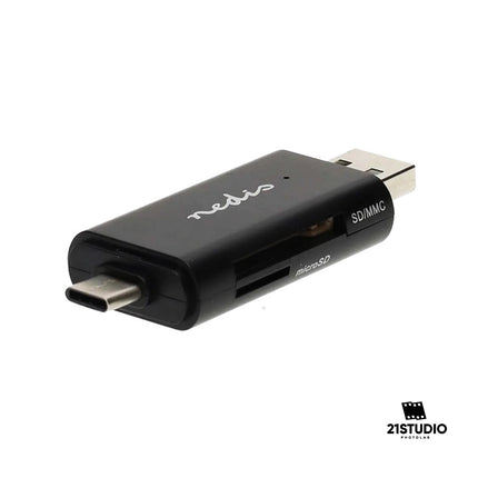 Nedia USB A-C SD/MICRO Card Reader NEDIS