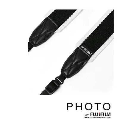 POLAROID CAMERA STRAP FLAT BLACK&WHITE Polaroid