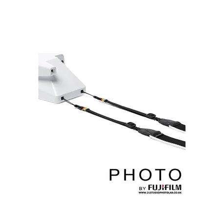 POLAROID CAMERA STRAP FLAT BLACK&WHITE Polaroid