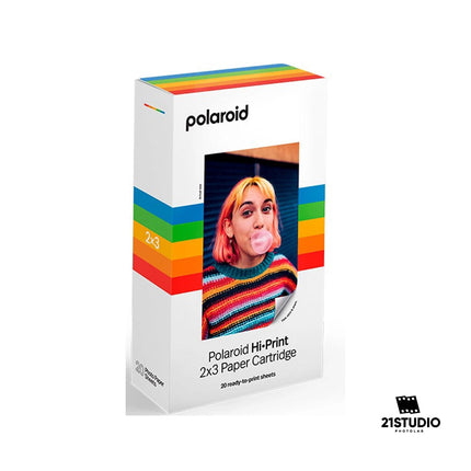 POLAROID HI-PRINT 2X3 PAPER CARTRIDGE (20 SHEETS) POLAROID