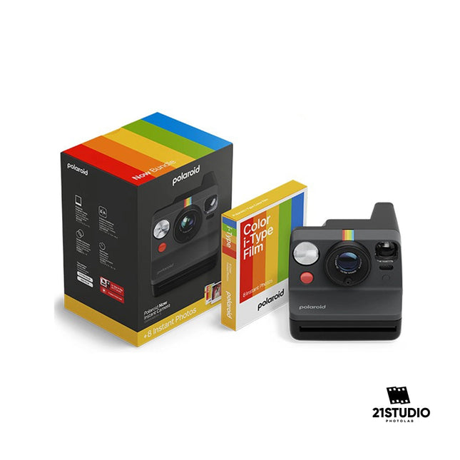 Polaroid Now Gen 3 Black C/W i-Type Color Film Polaroid