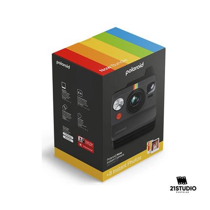 Polaroid Now Gen 3 Black C/W i-Type Color Film Polaroid