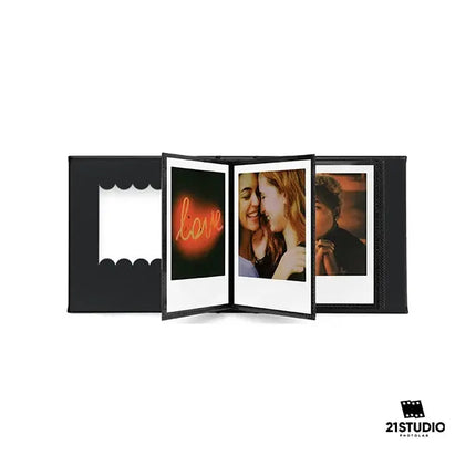 Polaroid Scalloped Photo Album Small Black POLAROID