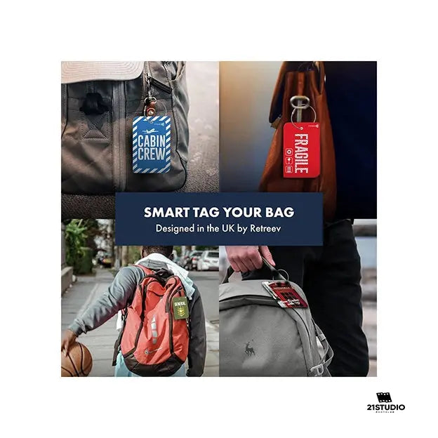 RETREEV SMART TAG BLUE RETREEV