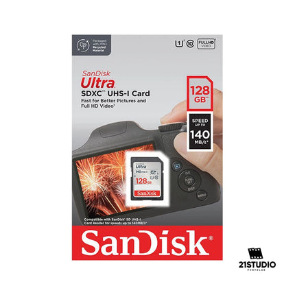 SANDISK ULTRA SDXC128 GB140MBS C10