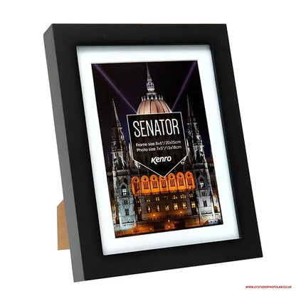 SENATOR BLACK 8X10 FRAME W8X6 PICTURE KENRO